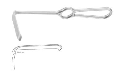 КІРШ ЩОКОВИЙ РЕТРАКТОР 60X11MMЛІВ. -ВИГН